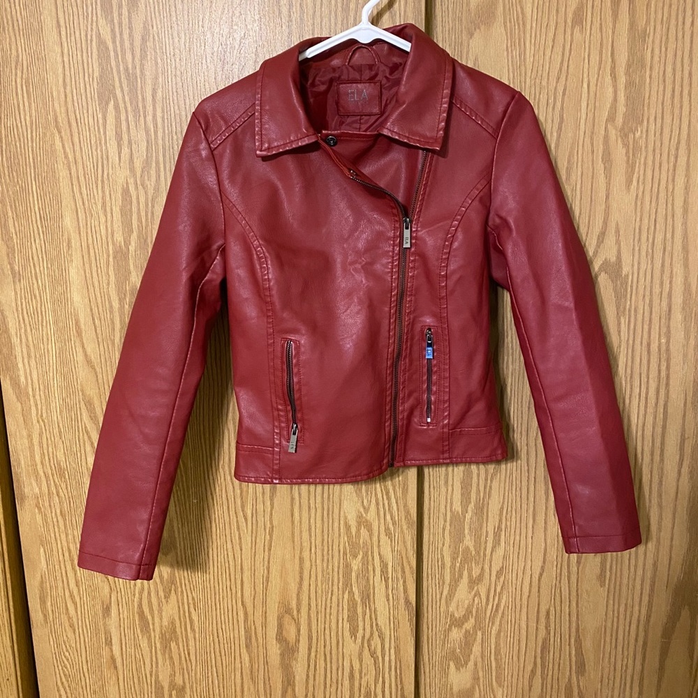 Leather jacket